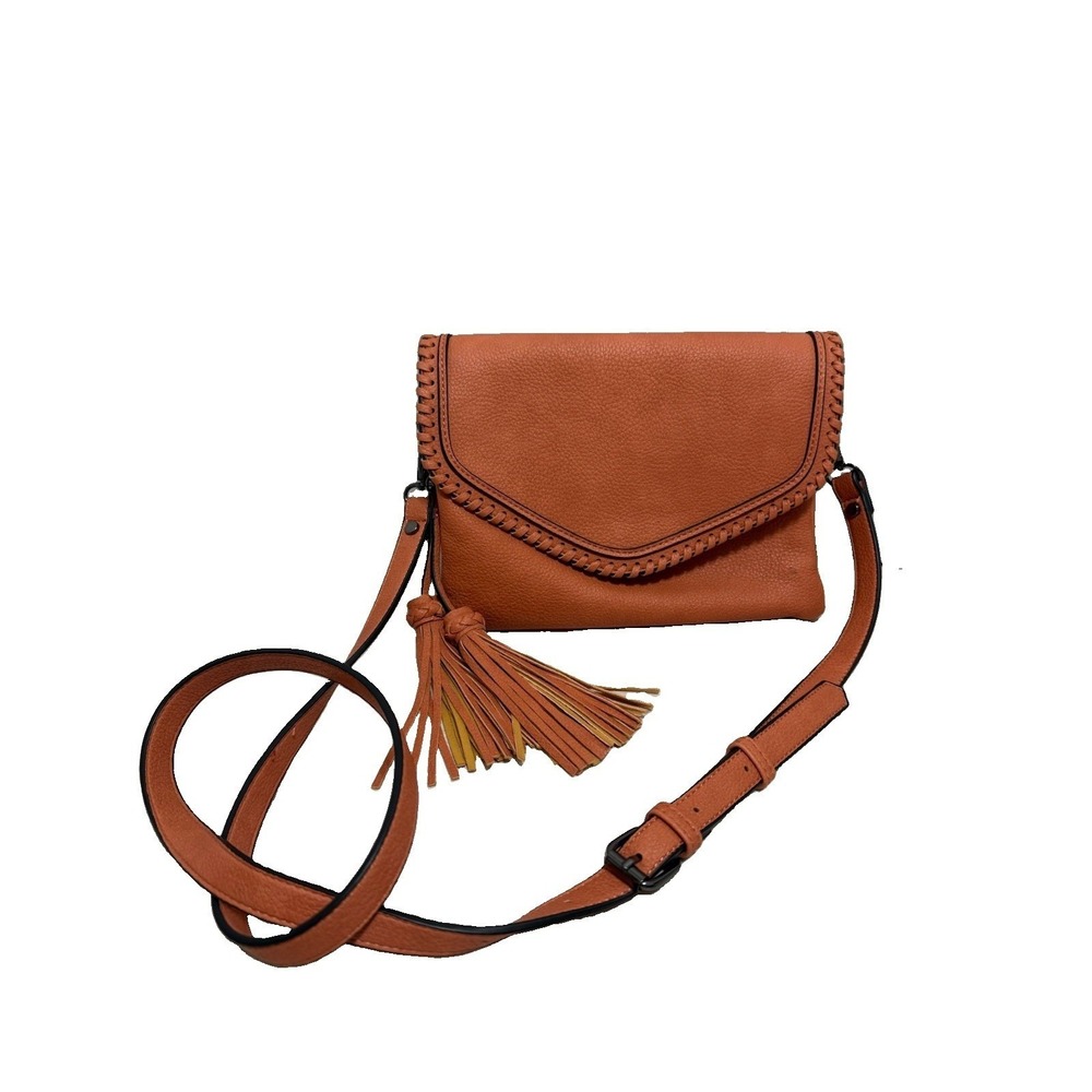 Jen & Co Sloane‎ Flapover Crossbody with Tassel